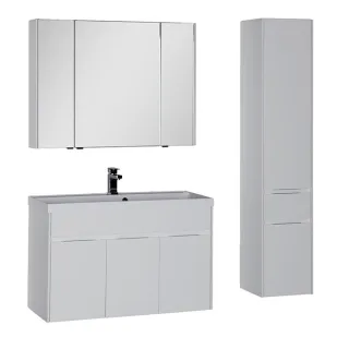 Пенал Aquanet Латина 187544 L 35 см белый